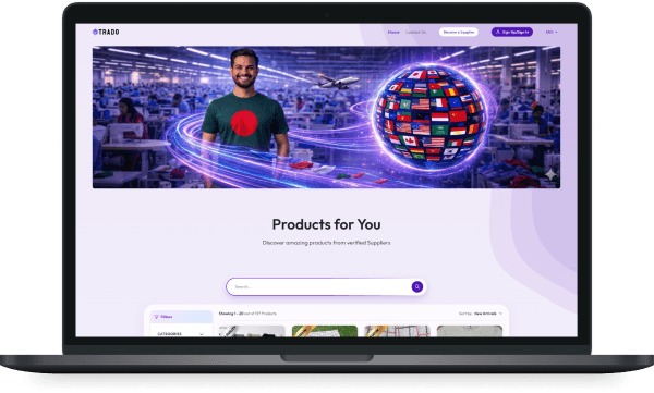 Apparel trade platform interface